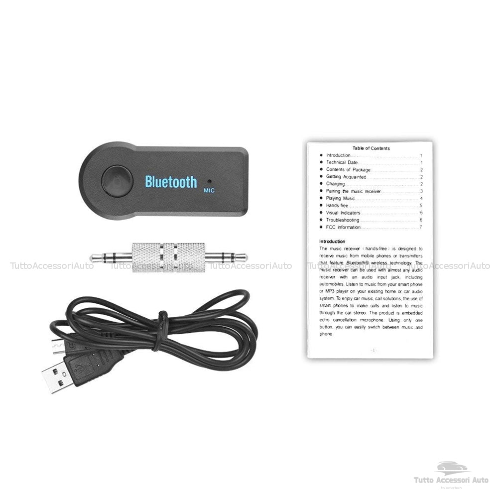 Kit per Auto Vivavoce Bluetooth v4.0 Speaker E Microfono x