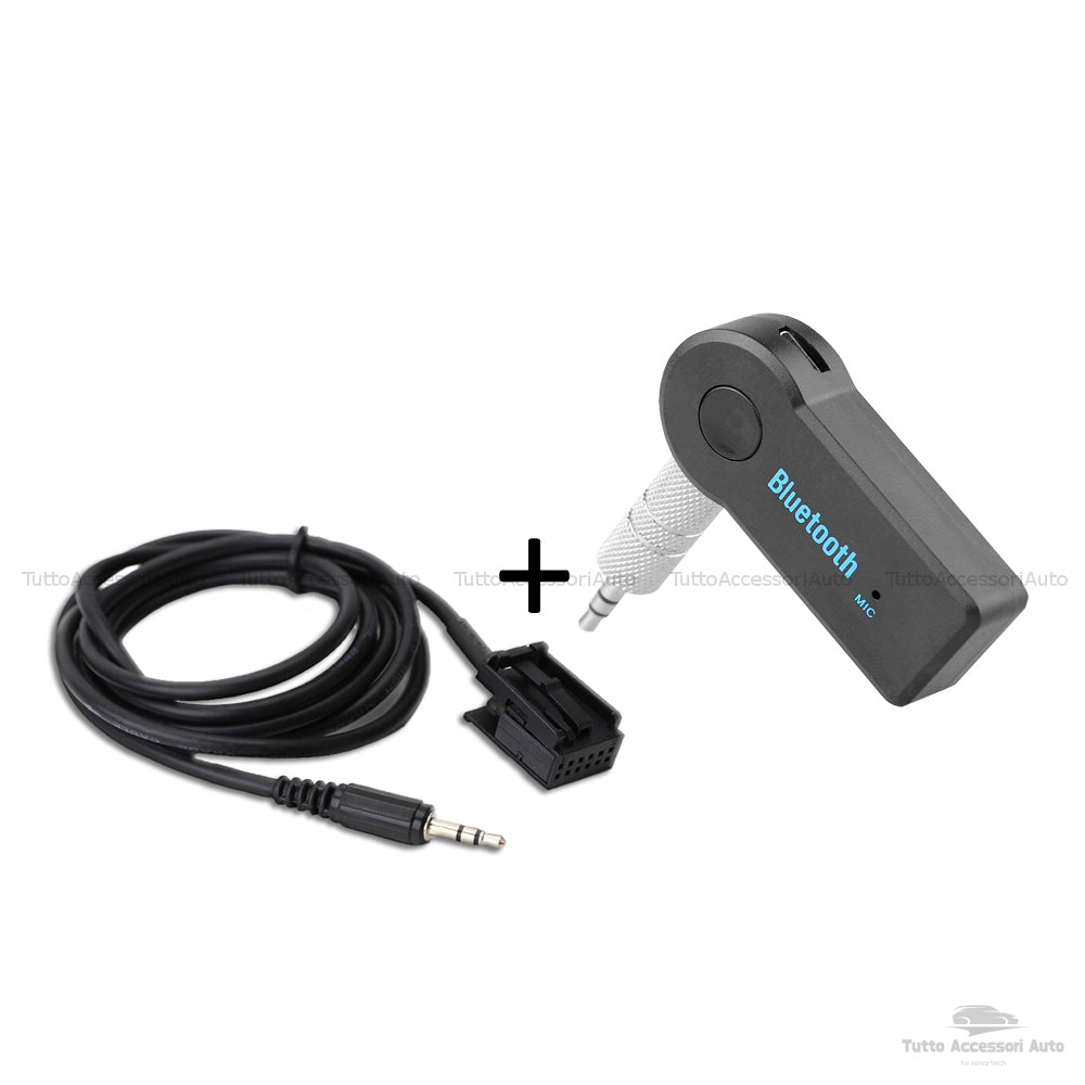 Cavo audio Bluetooth universale per auto, Adattatore di interfaccia Aux  usb / 3,5 mm
